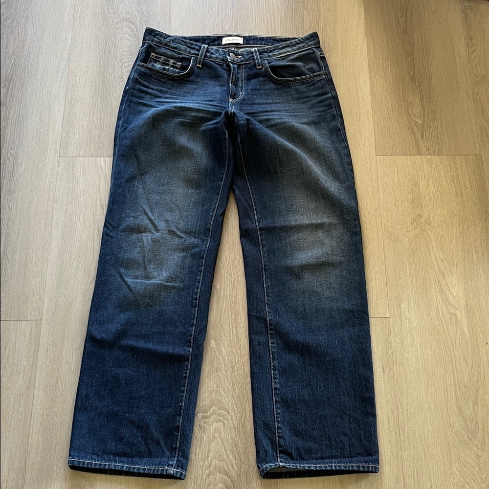 L'AGENCE Deep Indigo Jeans